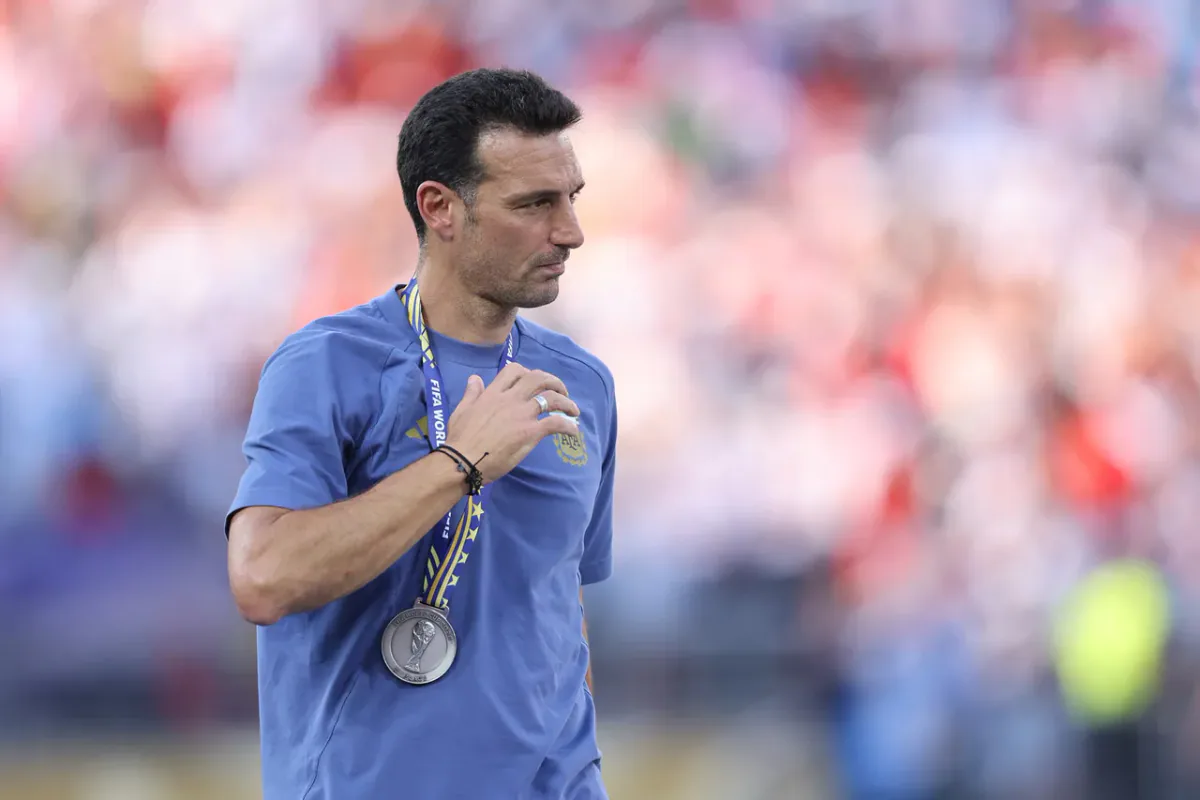 Lionel Scaloni przeprasza kibiców po przegranym finale mistrzostw świata