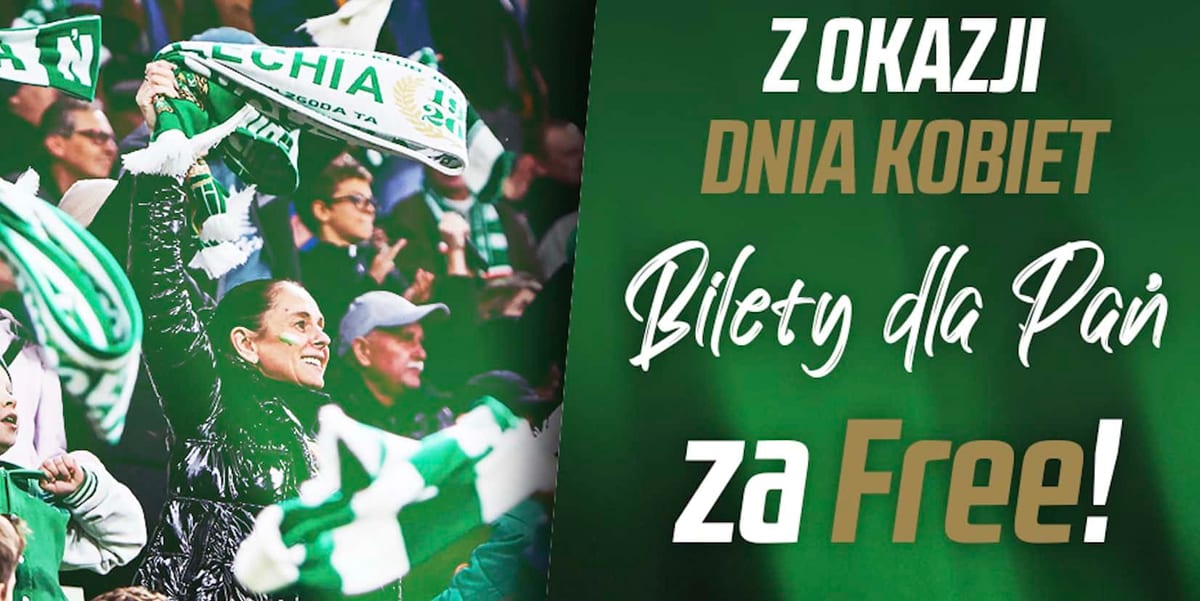 Darmowe bilety na mecz Lechia - Miedź z okazji Dnia Kobiet