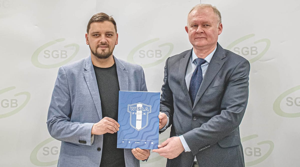 Bank Spółdzielczy partnerem Wisły Płock (fot. Wisła Płock S.A.)