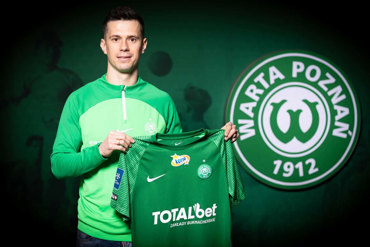 Wołodymyr Kostewycz dołącza do Warty Poznań