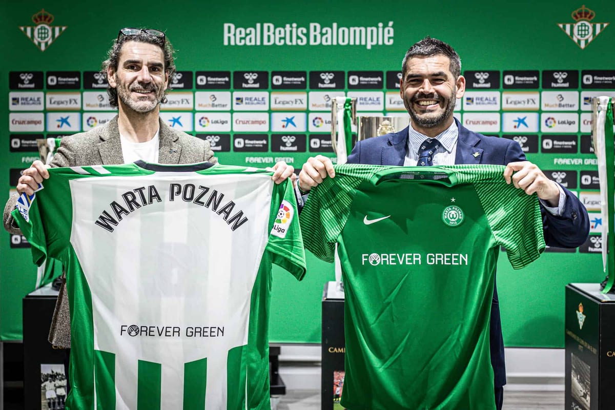 Real Betis, Roma i Manchester, a teraz... Warta
