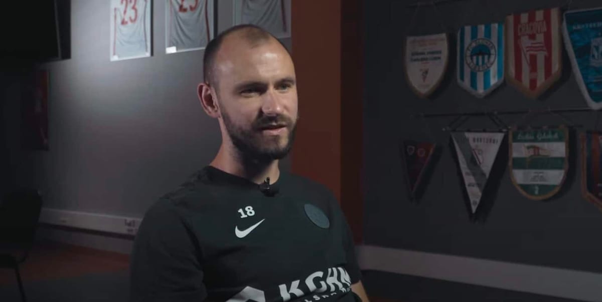Filip Starzyński (fot. YouTube/Zagłębie Lubin)