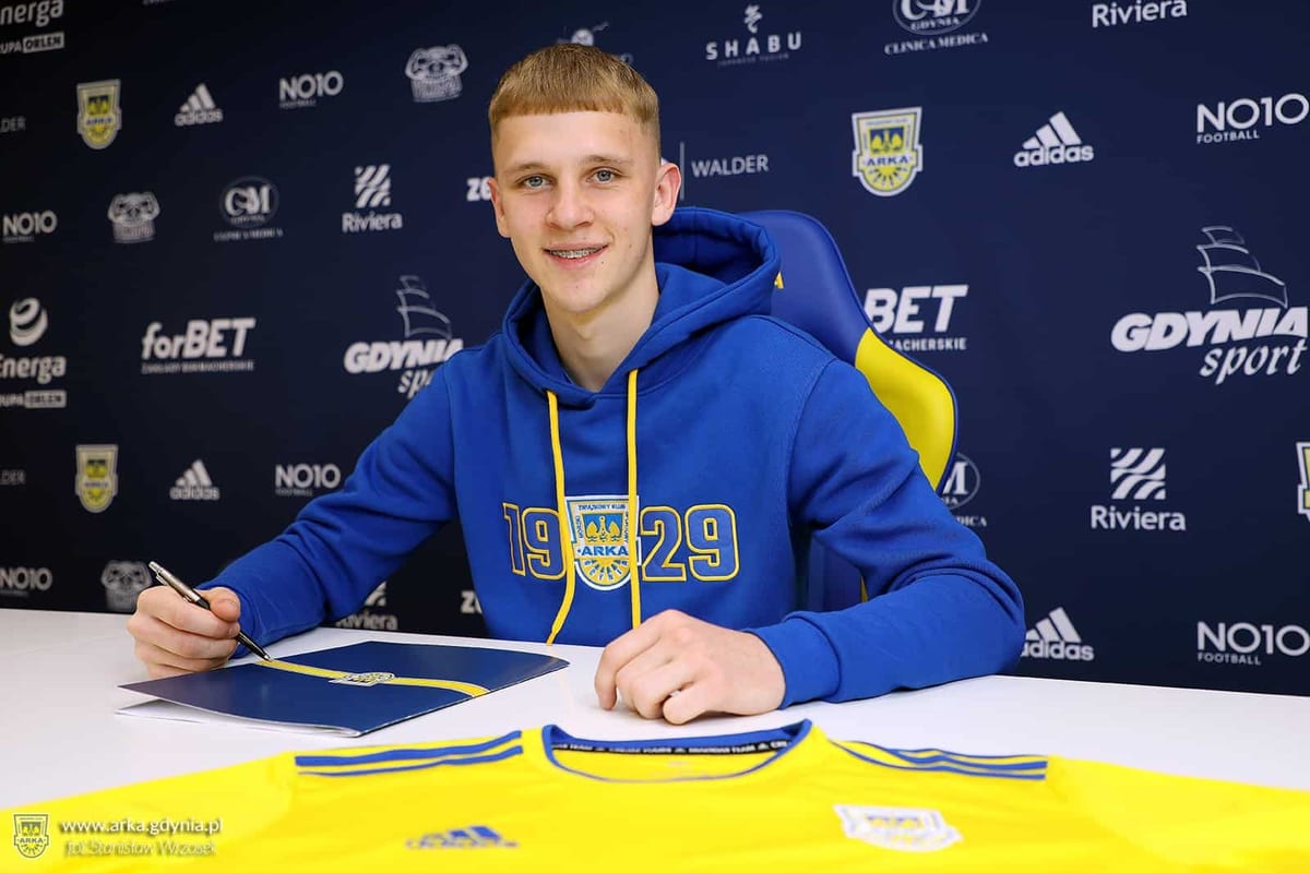 Nowa umowa Marcela Szymańskiego w Arce Gdynia