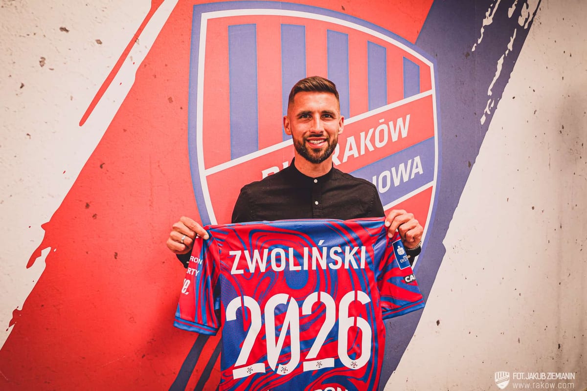 Łukasz Zwoliński w Rakowie Częstochowa