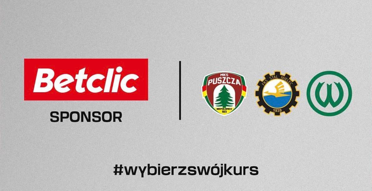 Betclic sponsorem aż trzech nowych klubów Ekstraklasy!