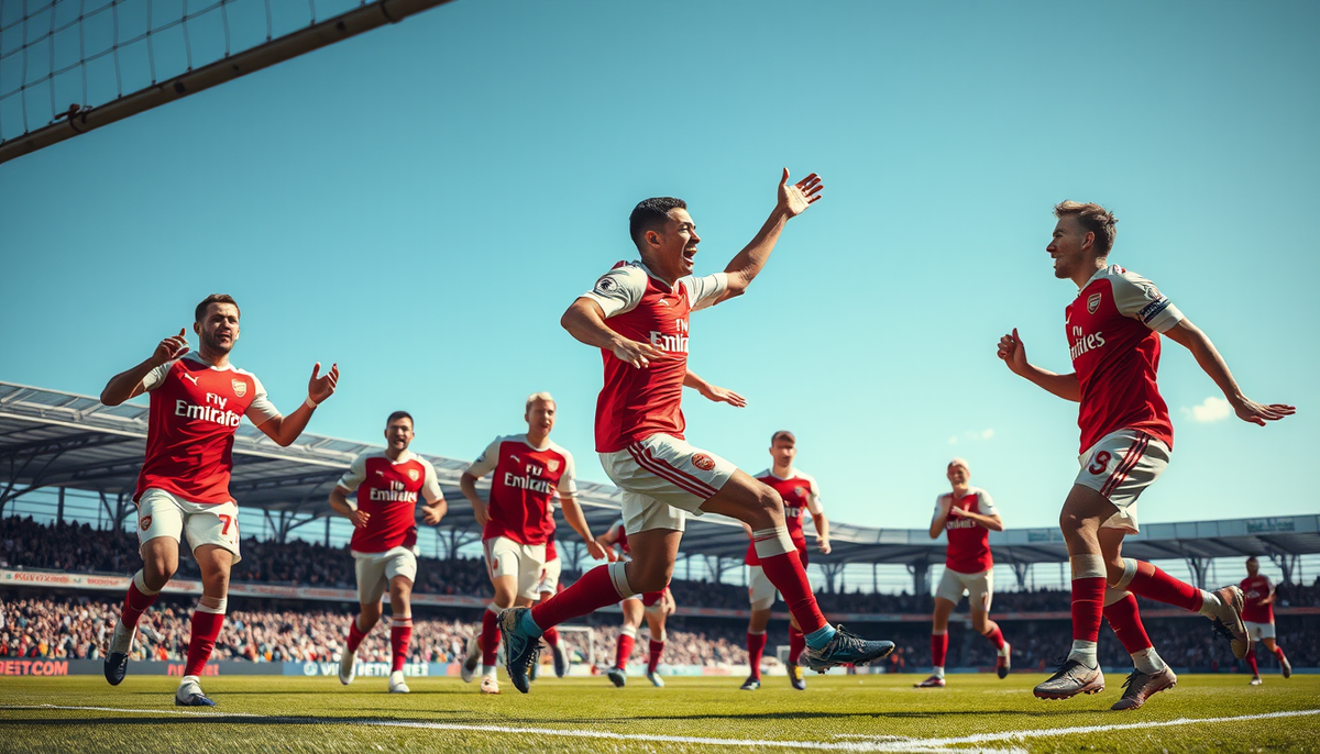 Merson typuje Arsenal na "łatwe" mistrzostwo po pogromie Aston Villi.