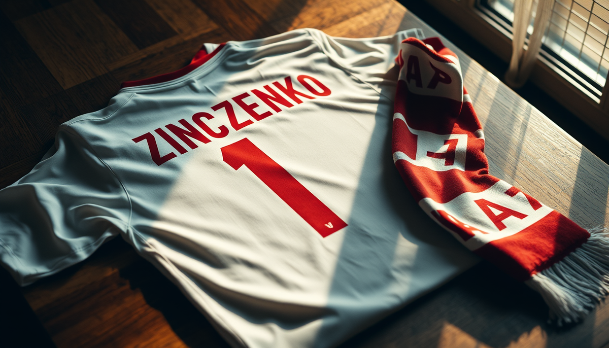 Arsenal definitywnie żegna Zinczenkę, który przenosi się do Ajaxu.