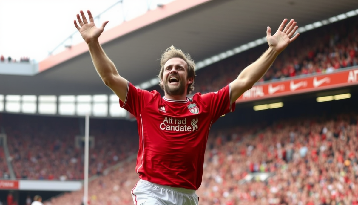 Haaland ucisza Anfield rekordowym golem w doliczonym czasie.