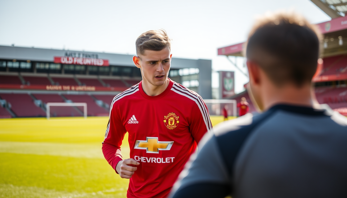 Obrońca United, De Ligt, celuje w powrót na boisko w marcu.
