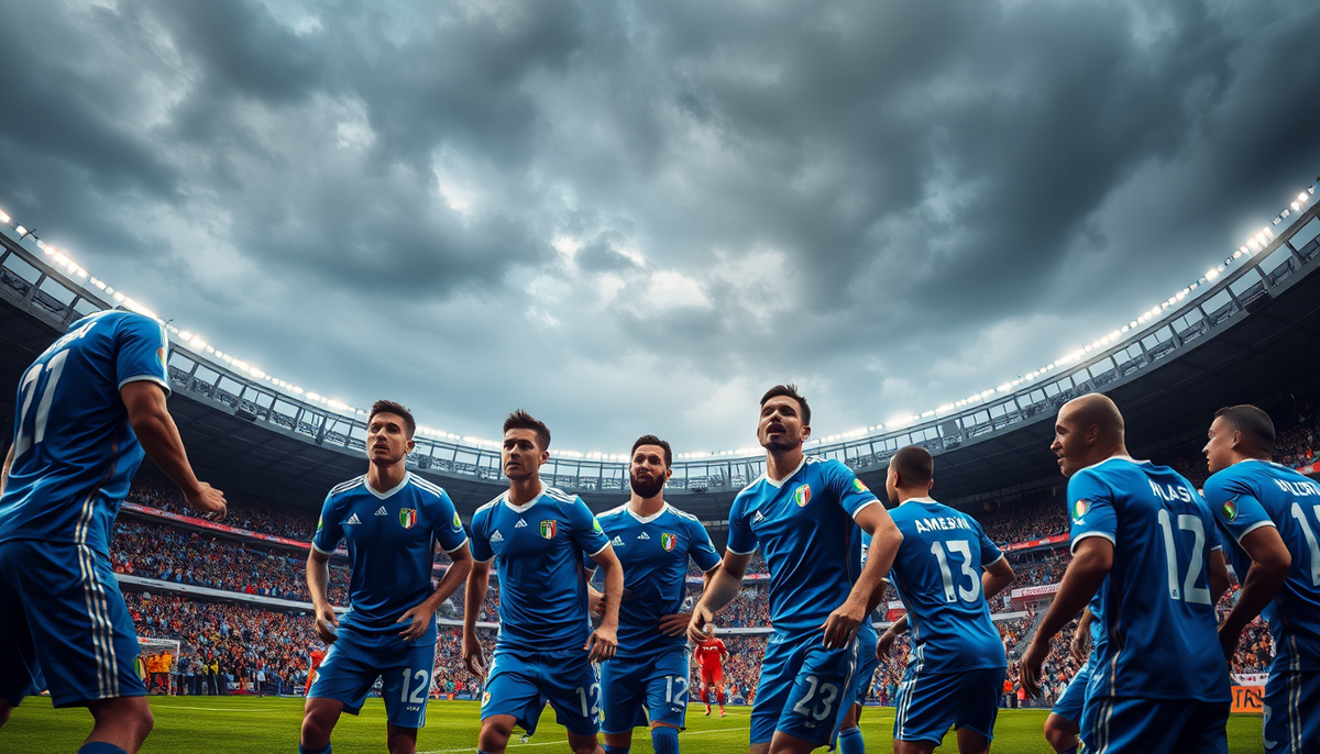 Włosi uniknęli katastrofy, ale Bośnia zapowiada ogień na wagę mundialu.